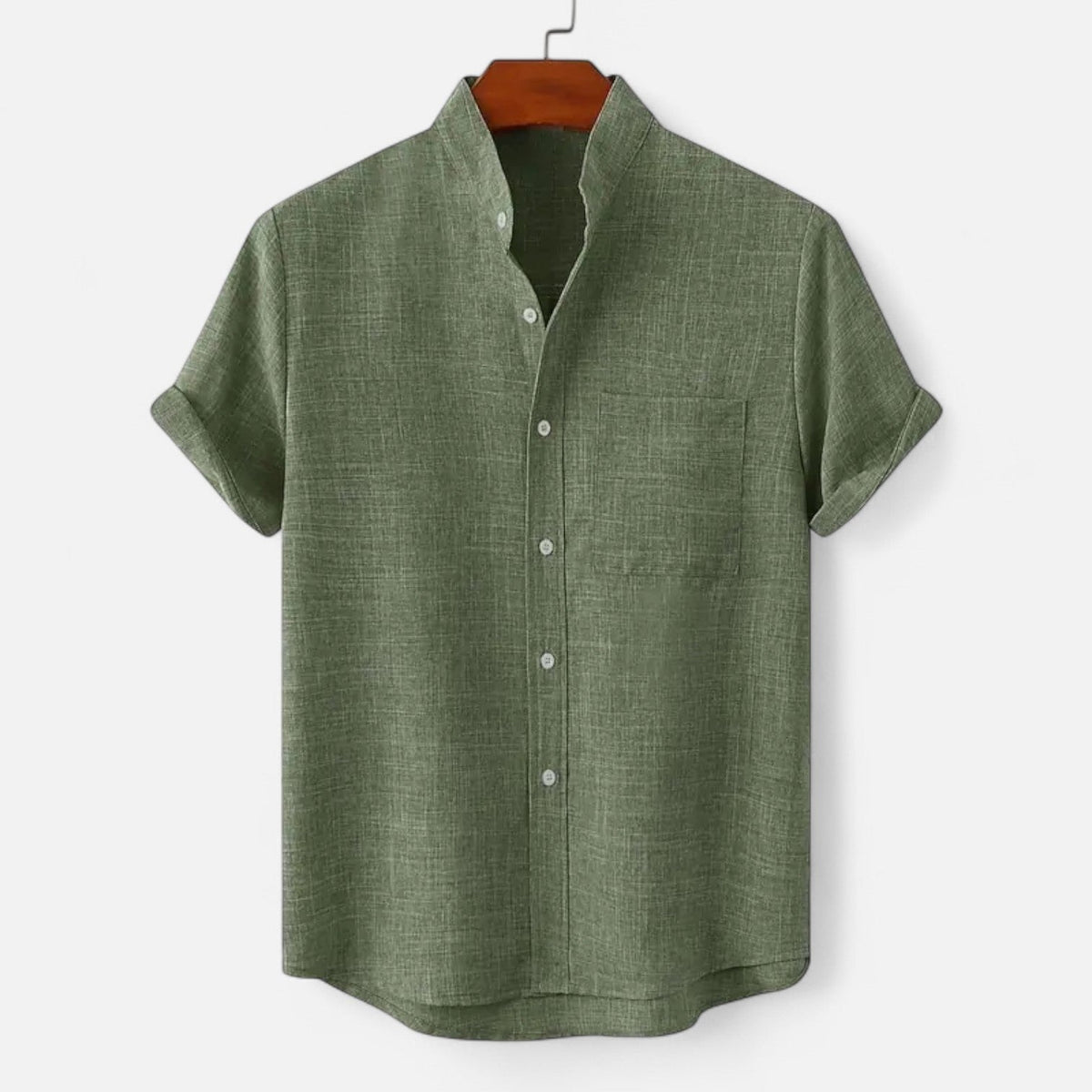 Velclairemode | Men's Tops in Natural Linen – Light Elegance, Timeless Summer Comfort
