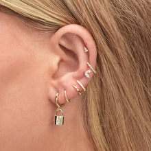 Angel Wings Sapphire Stud Earrings