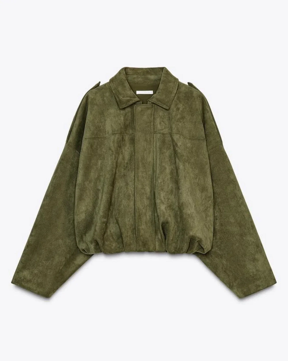 Fabiane Women's Suede Jacket – Oversized Fit & Timeless Premium Elegance