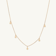 Aria Disc Dangling Necklace