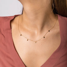 Aria Disc Dangling Necklace