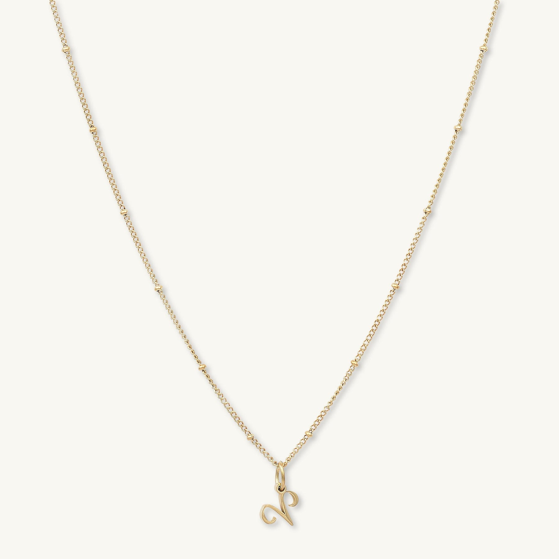 Aries Pendant Zodiac Star Sign Necklace