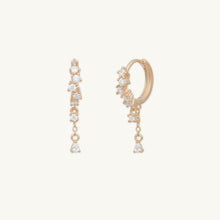 Aura Sapphire Huggie Earrings