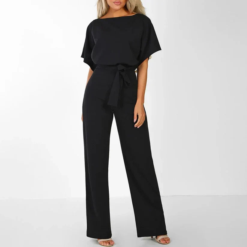Tabitha Women's Jumpsuit – Elegant Jumpsuit with Bow Detail & Flattering Cut