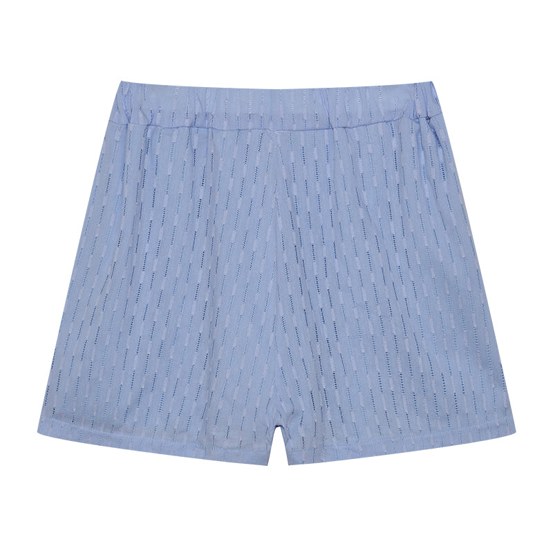 Aaliyah Women's Summer Set – Lightweight Cotton Set with Top and Shorts in Casual Style