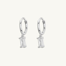 Baguette Hoop Earrings