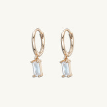 Baguette Hoop Earrings