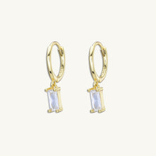 Baguette Hoop Earrings