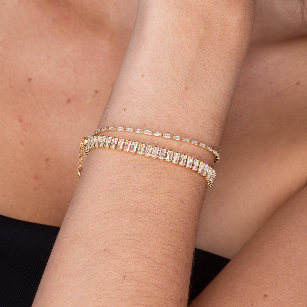 Baguette Tennis Bracelet