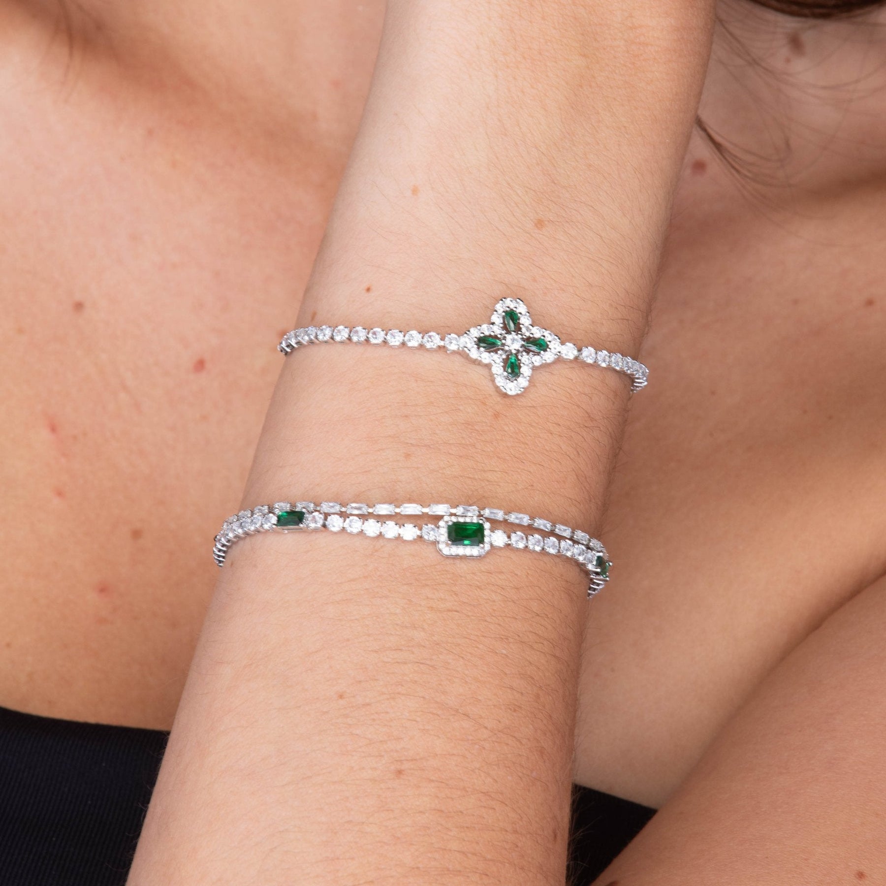Baguette Tennis Bracelet