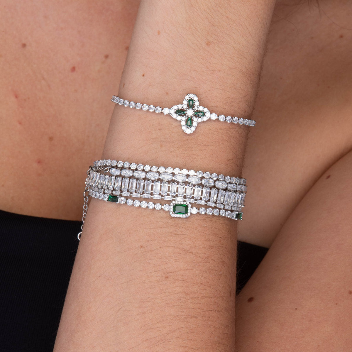 Baguette Tennis Bracelet