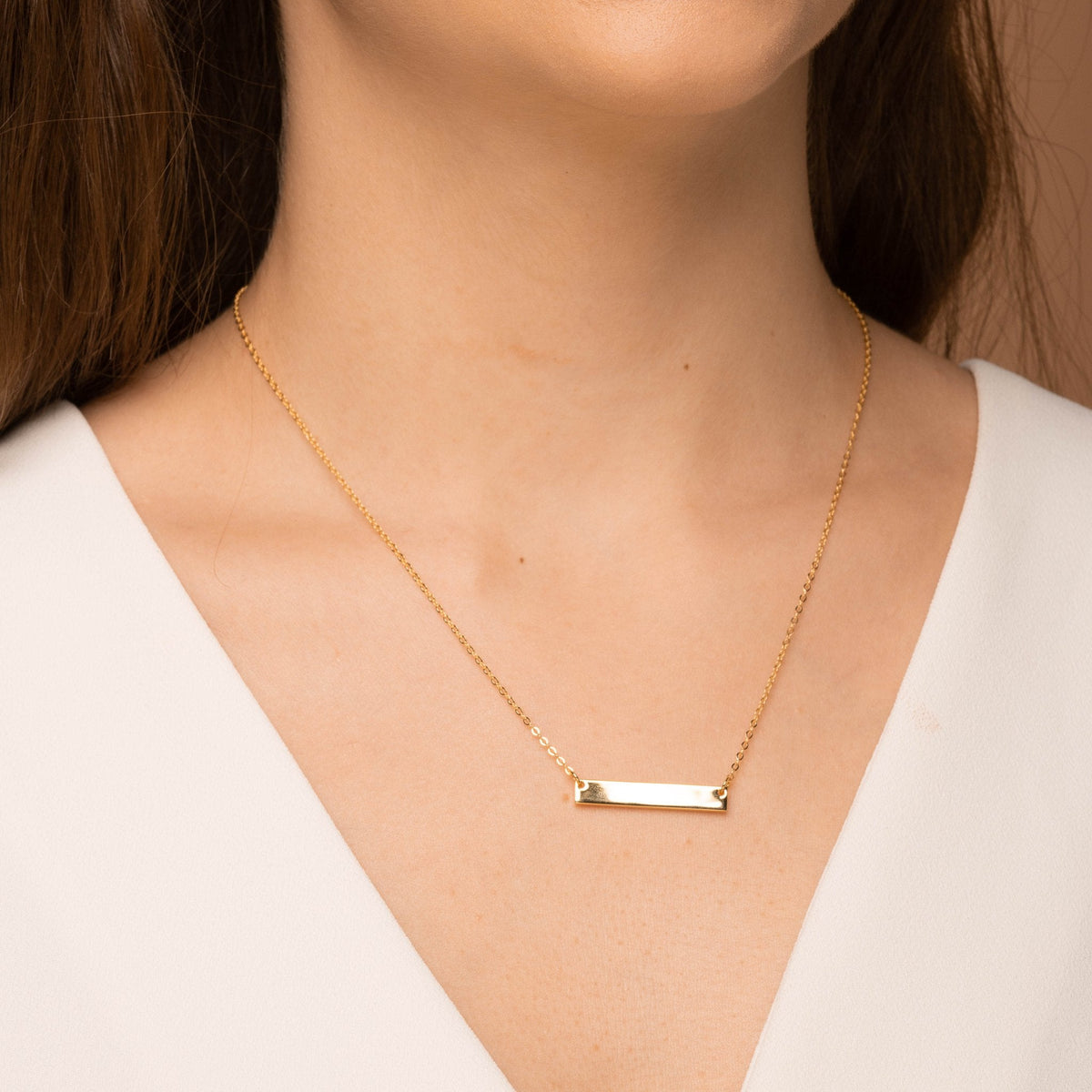 Bar Layering Chain Necklace