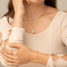 Baroque Pearl Chain Necklace