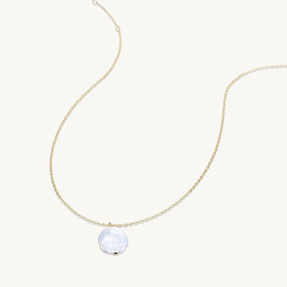 Baroque Pearl Chain Necklace