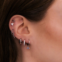 Basic Sapphire Huggie Hoop Earrings
