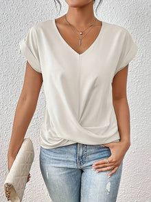 Vera-Lynn Blouse Femme – Lightweight Summer Top with Short Sleeves and Comfortable Fit