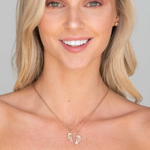 Best Friend / Sister Heart Mermaid Necklace Set