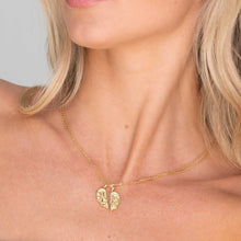 Best Friend / Sister Heart Mermaid Necklace Set