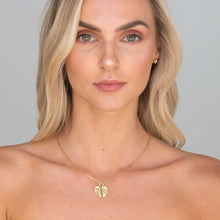 Best Friend / Sister Heart Mermaid Necklace Set