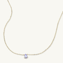 Birthstone Pear Shaped Necklace June