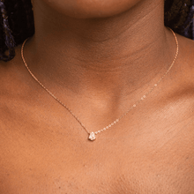 Birthstone Pear Shaped Necklace October