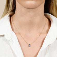 Birthstone Pear Shaped Necklace September