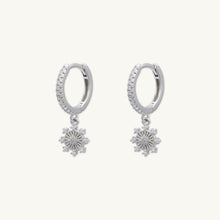 Boho Starburst Huggie Hoop Earrings