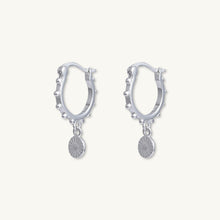 Boho Sun Huggie Hoop Earrings