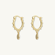 Boho Sun Huggie Hoop Earrings