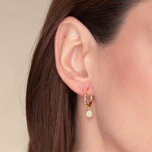 Boho Sun Huggie Hoop Earrings