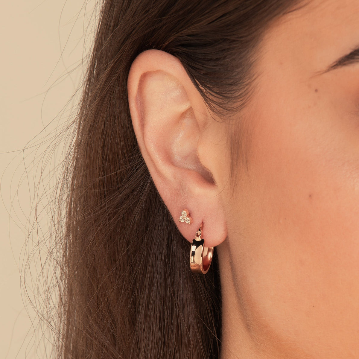 Bold Small Hoop Earrings