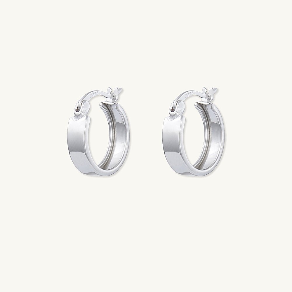 Bold Small Hoop Earrings