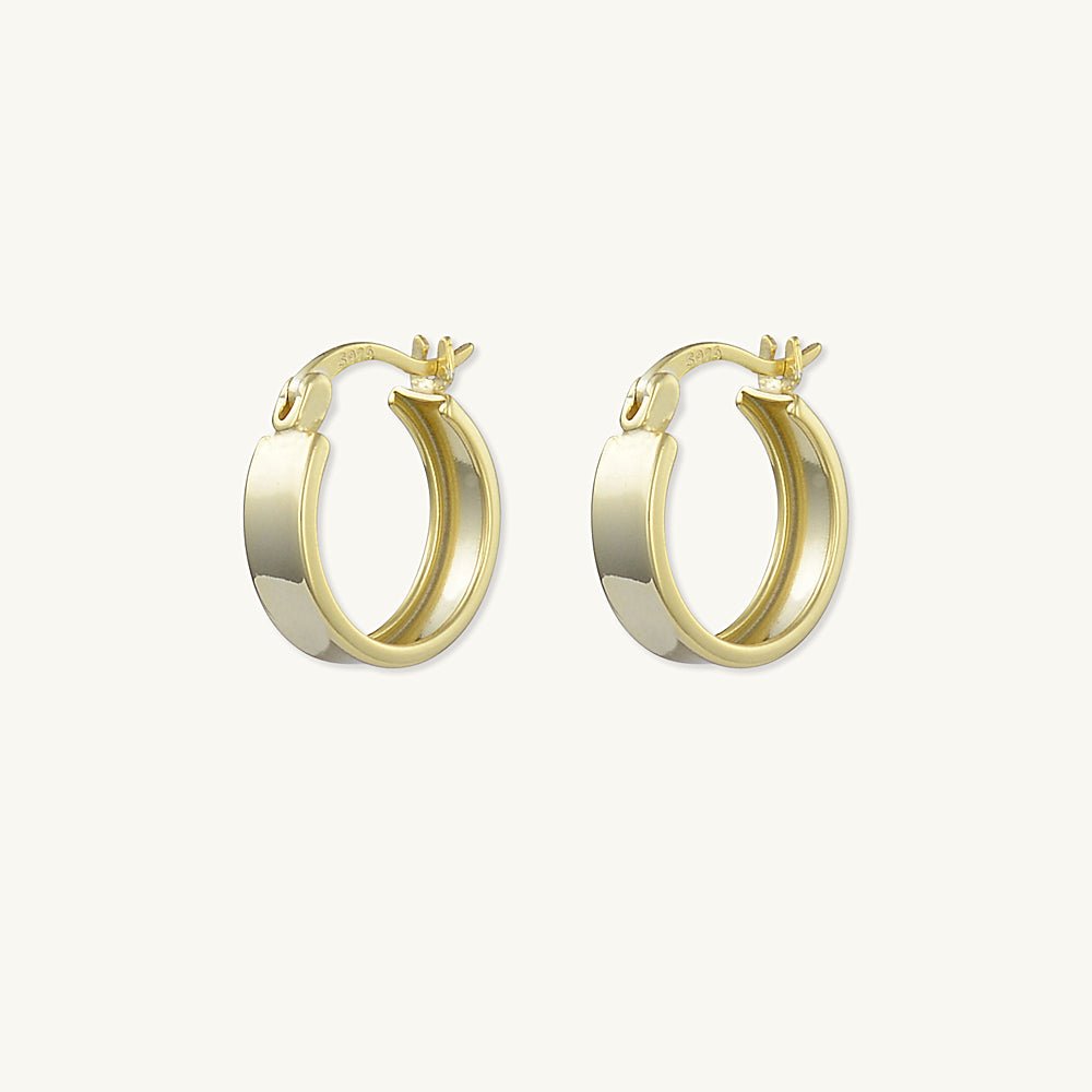 Bold Small Hoop Earrings