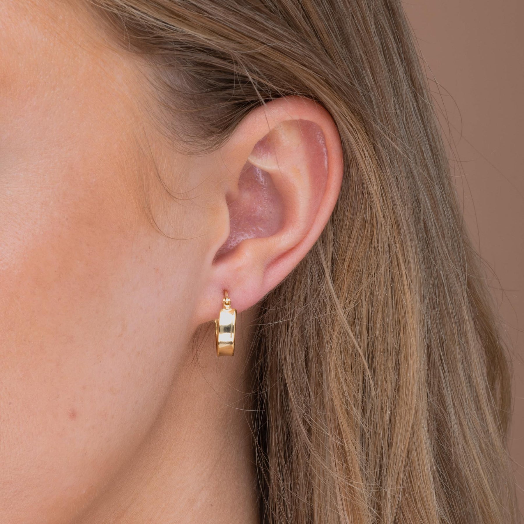 Bold Small Hoop Earrings