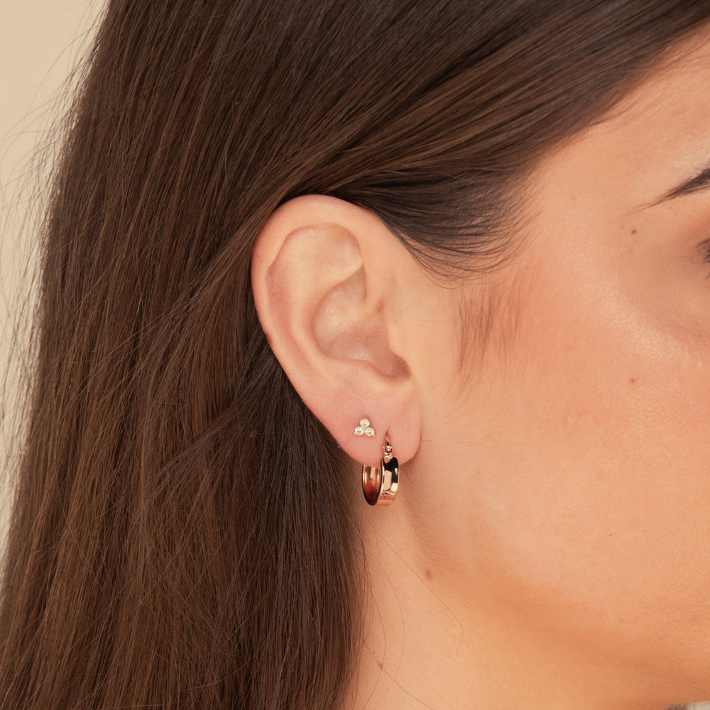 Bold Small Hoop Earrings