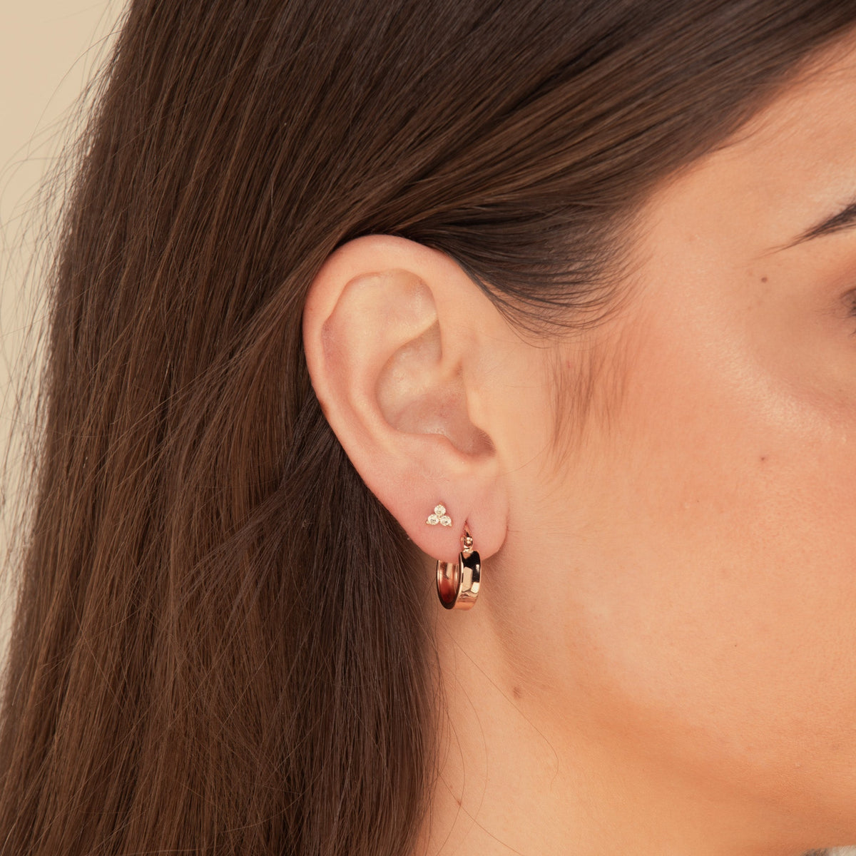 Bold Small Hoop Earrings