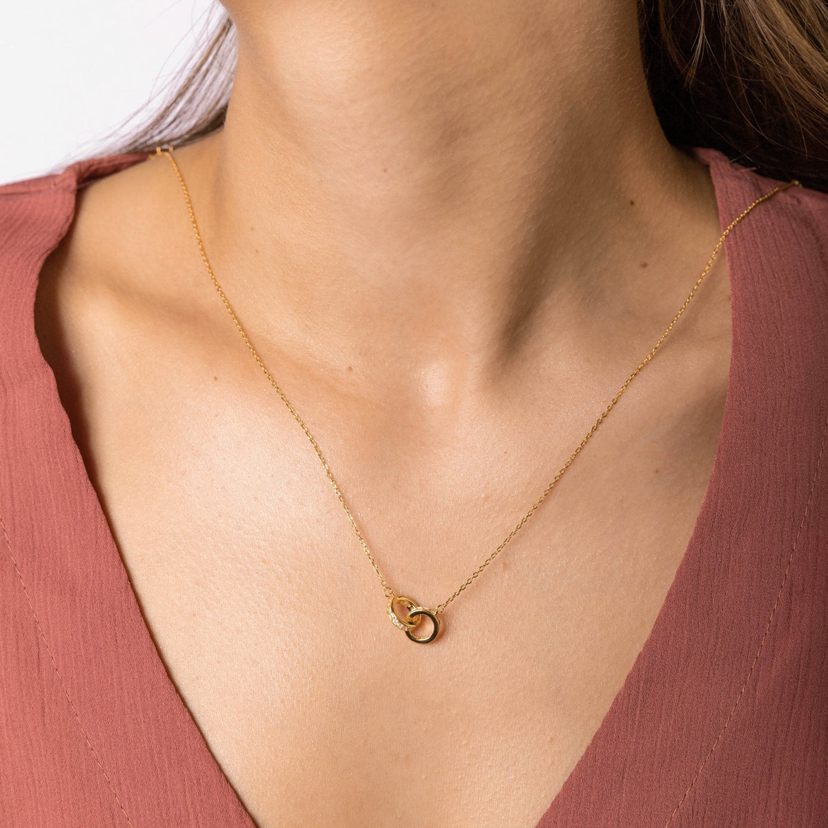 Bond Eternity Sapphire Chain Necklace