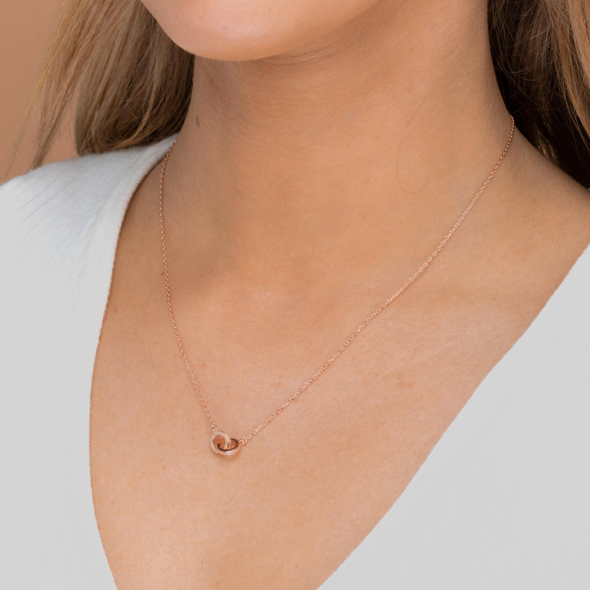 Bond Eternity Sapphire Chain Necklace