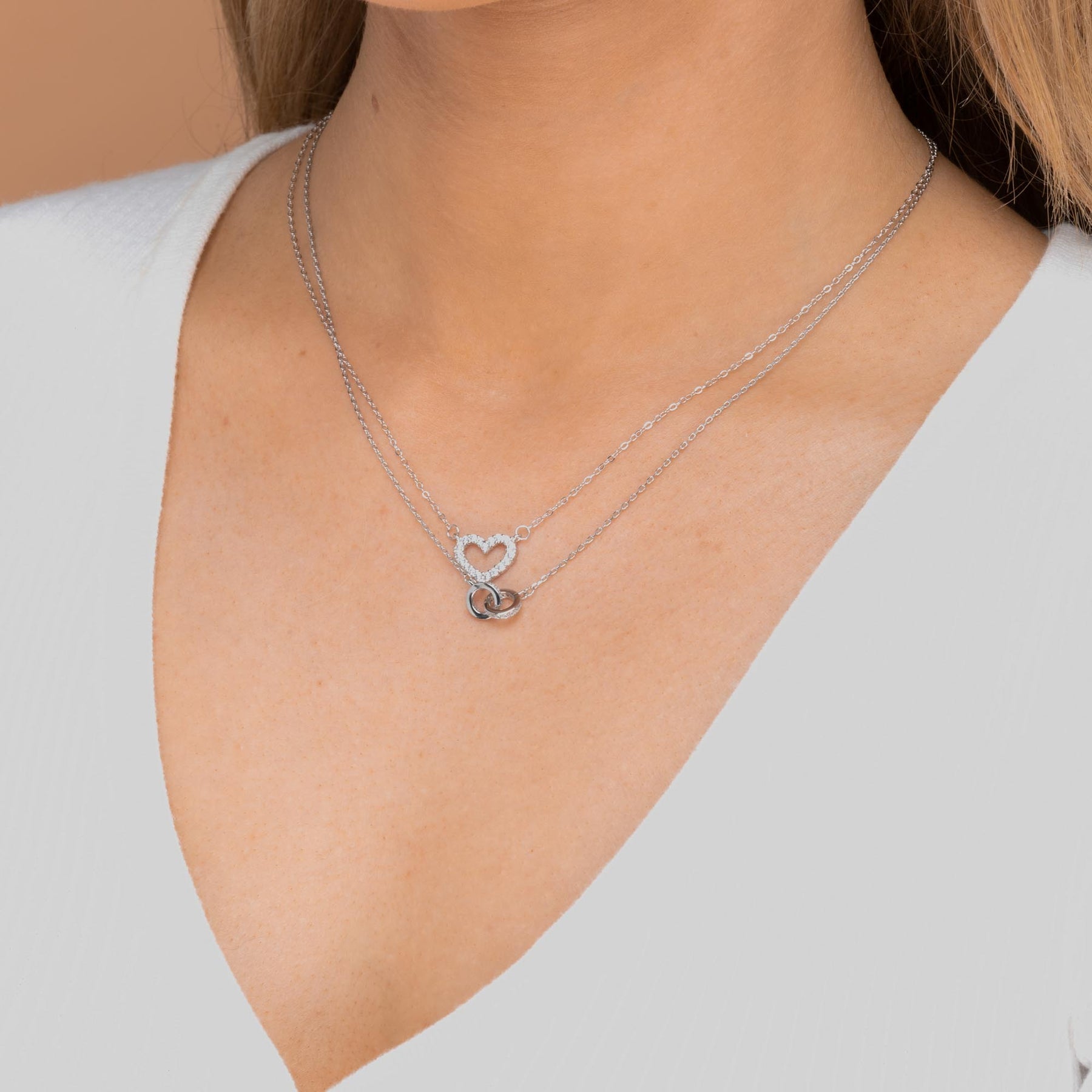 Bond Eternity Sapphire Chain Necklace