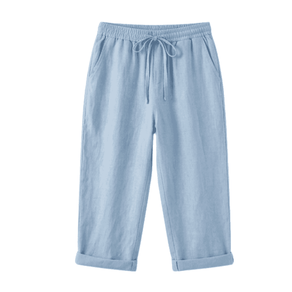 Brisella – Breathable Drawstring Capris