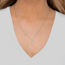 Bright North Star Sapphire Necklace