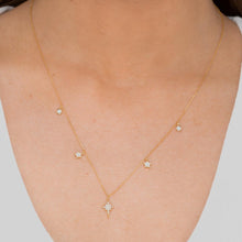 Bright North Star Sapphire Necklace