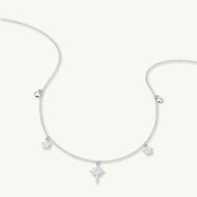 Bright North Star Sapphire Necklace