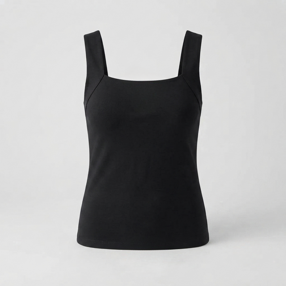Brooke Lawson | Built-In Bra Tank Top in Warm Mocha For Women