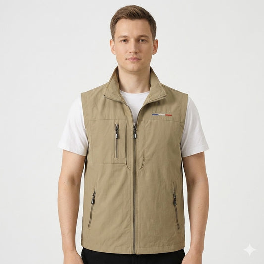 Ethan Dubois | Lightweight Quilted Bodywarmer Vest For Men