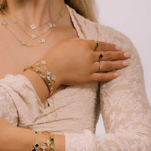 Clover Station MOP Bracelet