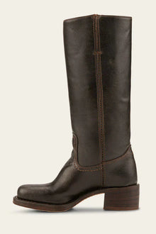 Shaina Women's Western Boots – High Block Heel Boots with Leather Look & Iconic Style