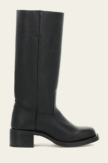 Shaina Women's Western Boots – High Block Heel Boots with Leather Look & Iconic Style