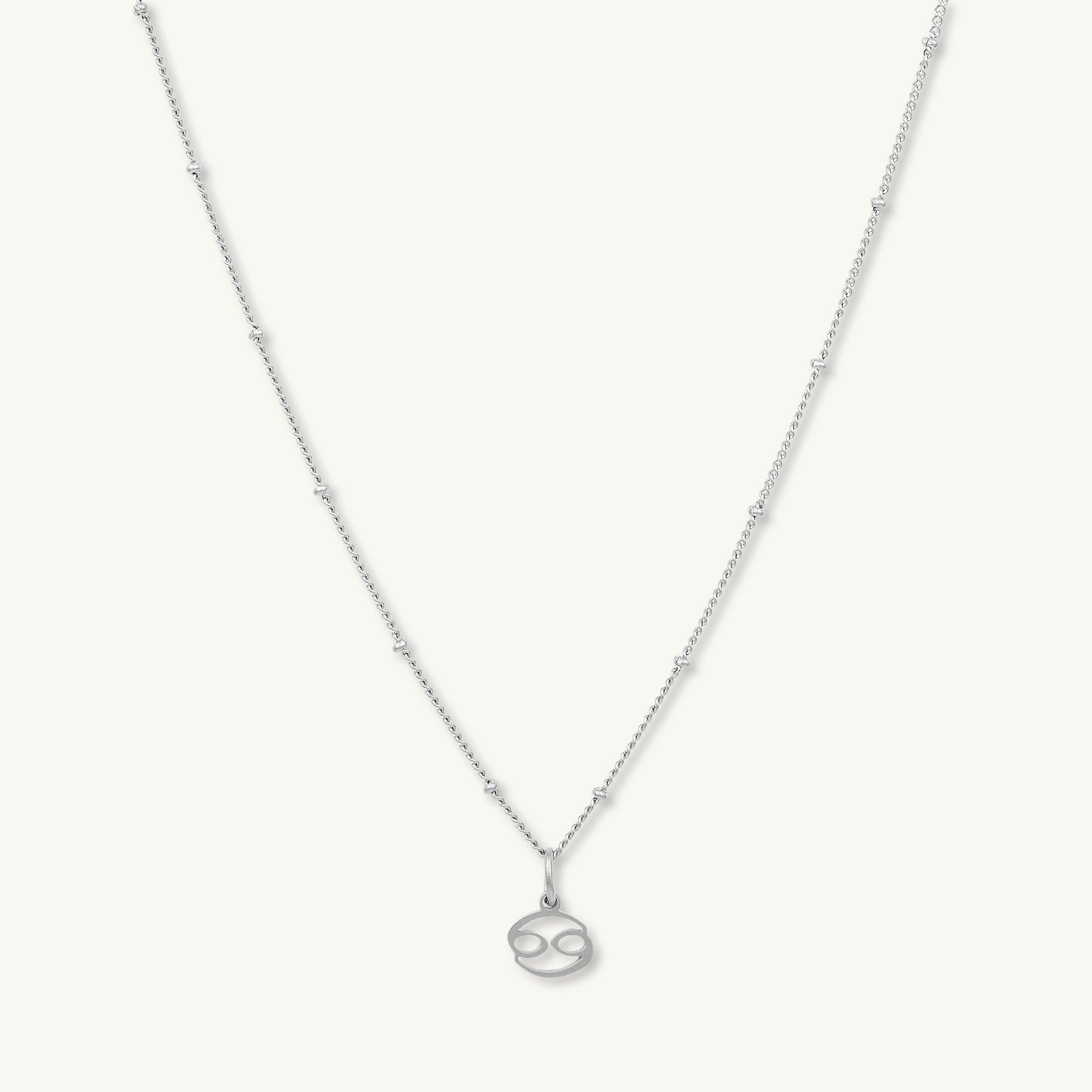 Cancer Pendant Zodiac Star Sign Necklace