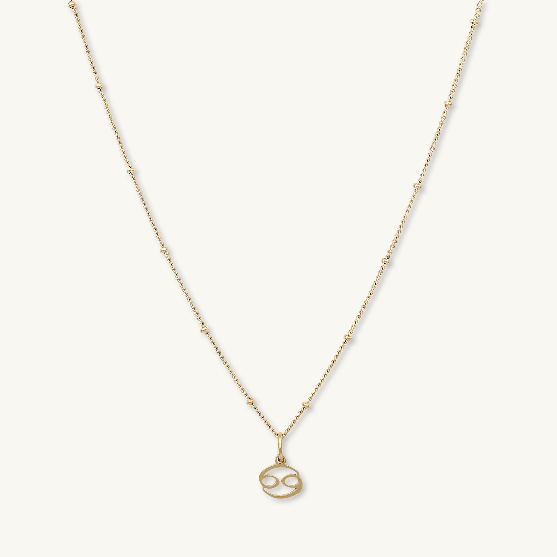 Cancer Pendant Zodiac Star Sign Necklace